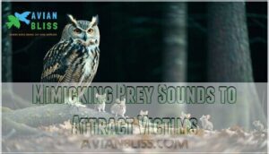 mimicking prey sounds to attract victims