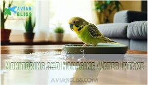 monitoring and managing water intake
