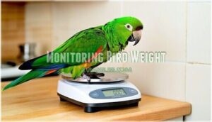 monitoring bird weight