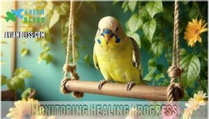 monitoring healing progress