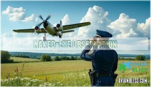 naked-eye observation naked-eye observation