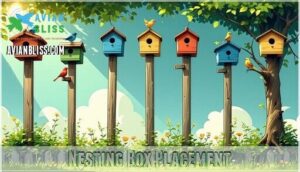 nesting box placement nesting box placement