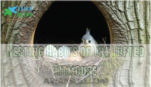 nesting habits of the tufted titmouse nesting habits of the tufted titmouse
