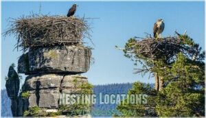 nesting locations