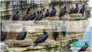 nesting sites