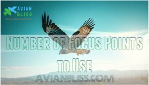 number of focus points to use