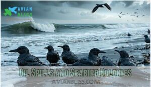 oil spills and seabird colonies