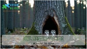 owl nesting habits