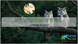 owl territorial behavior