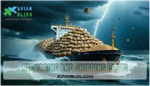 packaging and shipping costs