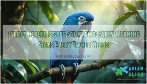 parrot health issues symptoms