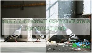 pigeons as pets pros and cons