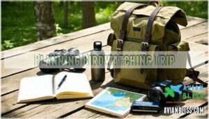 planning birdwatching trip