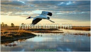 preferred habitat types