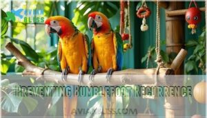 preventing bumblefoot recurrence