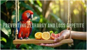 preventing lethargy and loss appetite