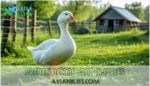 prevention of foot injuries