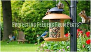 protecting feeders from pests