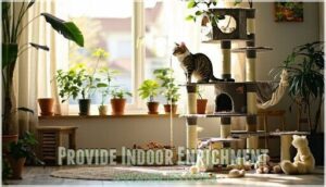 provide indoor enrichment