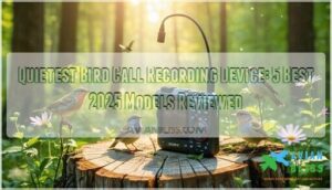 quietest bird call recording device