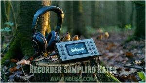 recorder sampling rates