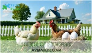 reduced egg production