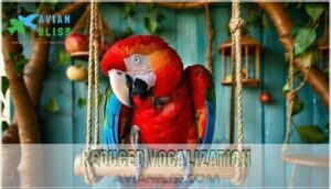 reduced vocalization