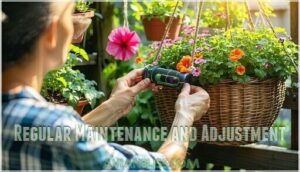 regular maintenance and adjustment