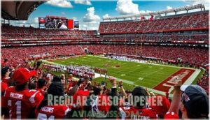 regular season opener regular season opener