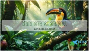 rhinoceros hornbill