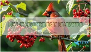 role of carotenoids in coloration