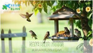 safe bird foods