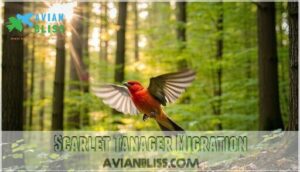 scarlet tanager migration
