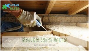 sealing entry points