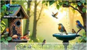 seasonal feeding consider