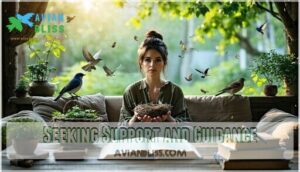 seeking support and guidance