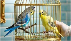 seeking veterinary care