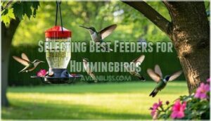 selecting best feeders for hummingbirds