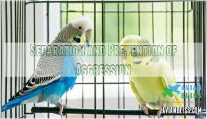 separation and prevention of aggression