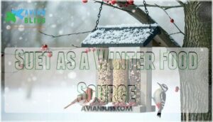 suet as a winter food source