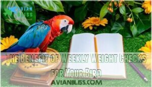 the benefit of weekly weight checks for your bird the benefit of weekly weight checks for your bird