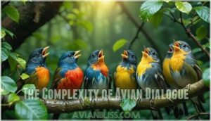the complexity of avian dialogue the complexity of avian dialogue