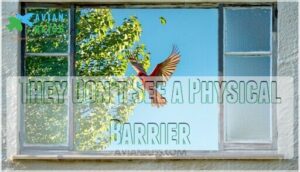 they don’t see a physical barrier