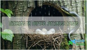 threats to tufted titmouse nests threats to tufted titmouse nests