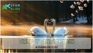 timing of pair formation