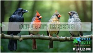 tone quality differences tone quality differences