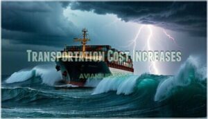 transportation cost increases