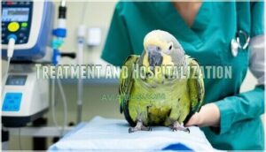 treatment and hospitalization