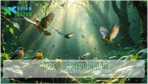 types of bird calls
