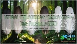 types of bird feathers